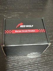 RED WOLF 50A Amp Circuit Breaker fo Boat Trolling Motor Marine ATV Vehicles READ