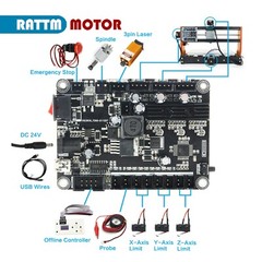 【US】GRBL 1.1F Controller Board CNC Router Engraver Machine 3018 PRO Control Card