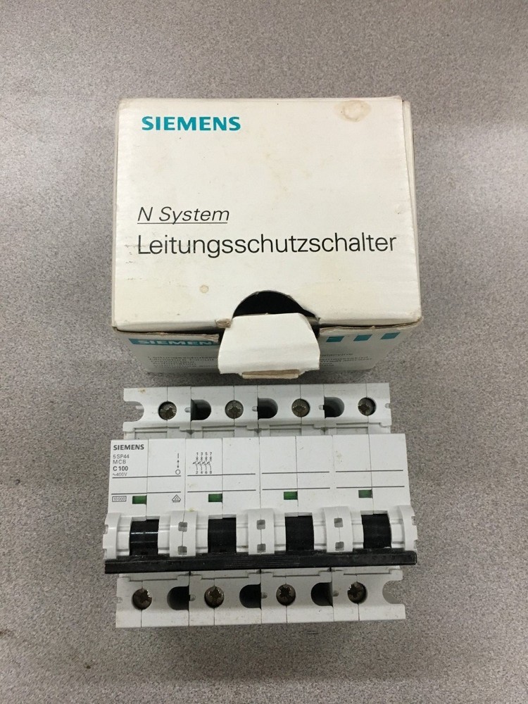 NEW IN BOX SIEMENS 5SP4491-7 3 POLE 100AMP CIRCUIT BREAKER 5SP4 491-7