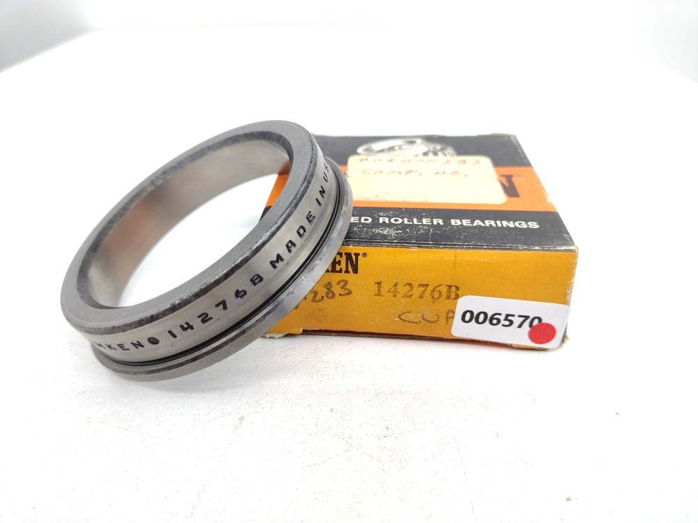 *** Timken 14276B Tapered Roller Bearing Single Flanged Cup 2.7170 inch OD
