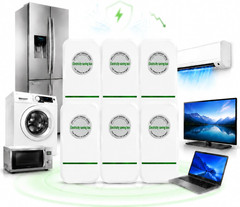 6 Pack Electricity Saving Box, Energy Saving Device Smart Voltage Support Stabil