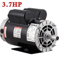 3HP/3.7HP Air Compressor Electric Motor 230V 56 Frame 3450 RPM 5/8” Keyed Shaft