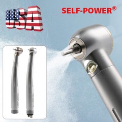 Dental Fiber Optic LED E-generator high speed handpiece 2Holes/4Holes