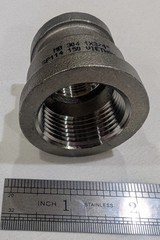 STAINLESS STEEL MB304 1″X3/4″ Reducing coupling SP114 Vietnam Lot of 3!