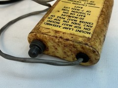 LIFERAFT SIGNAL LIGHT RARE! VINTAGE! TESTED & WORKING VIETNAM OR KOREAN WAR ERA