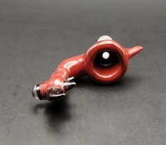 Red Creature 14mm Glass Bowl by Subconscious Design USA