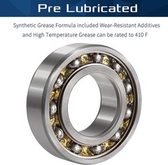 10 Pack Flanged Ball Bearings 5/8″ x 1-3/8″ x 1/2″, Pre ID x OD