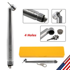 NSK Style Dental 45 Degree Surgical High Speed Handpiece Push Button (LED) 4Hole