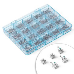 AZDENT Dental Ortho MIM Monoblock Brackets Braces Mini Roth MBT 018 022 Hook 345