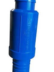 Apollo 1″ Blue Twister ABTSLC1 Polypropylene Telescoping Pipe Repair Coupling