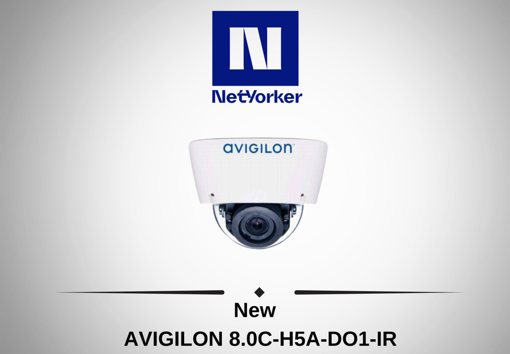 NEW Avigilon 8.0C-H5A-DO1-IR H5A 8MP OutDoor IR IP Dome Camera