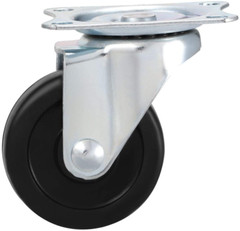 24 Pack 2″ Heavy Duty Swivel Caster Wheels with Rubber Base & Top Plate