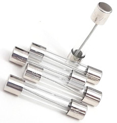 SET OF 5 MDL-1 MDL1 1A 250V BUSS BUSSMANN FUSES UL LISTED SLOW BLOW