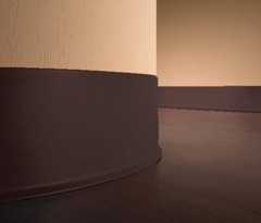Roppe Brown 4 in. x 18 ft. x 1/8 in. Vinyl Wall Cove Base Coil, C40C82P110-02B