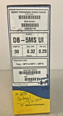 AGILENT J&W 100-2000 GC Column DB-5MS UI 30m, 0.32mm, 0.25µm