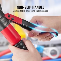 VEVOR Crimping Tool Battery Lug Hydraulic Crimper AWG12-2/0 Terminal with Pliers