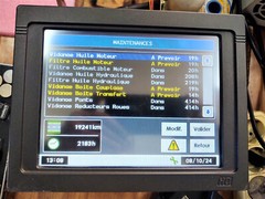 KUHN ARTEC F40 Terminal Display CEPC 402F0105 for Self propelled Sprayer