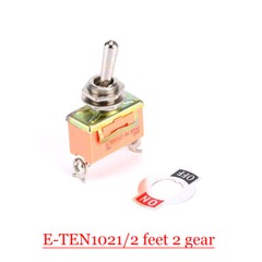 Toggle switch Rocker switch 250V 2/3/4/6/9/12 feet 2/3 gear E-TEN Control switch