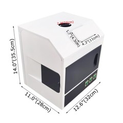 UV Ultraviolet Analyzer Tester Lab Fluorescence Detector Dark Box Type 110V