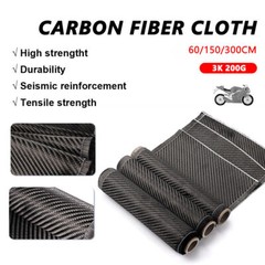 118 inch Real Carbon Fiber Cloth 2 x 2 Twill Weave Carbon Fiber Fabric Roll 3k