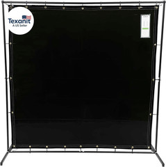 Welding Screen and Frame Combo Kit -Includes Welding Curtain, Fame, Brackets, an