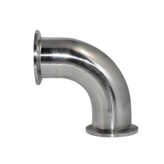 1.5” in inch Sanitary 90 Degree Elbow Pipe Tri Clamp Ferrule Stainless Steel 316