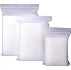 100 Pack 6×15 Inch Clear Reclosable Zipper Bag Plastic Poly Zip Lock Bags 2Mil