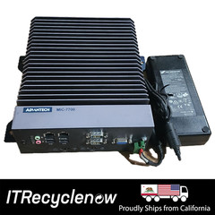 Advantech Desktop Compact Fanless i7-6700 4Ghz 32GB DDR4 480GB SSD IP66 w/ PSU