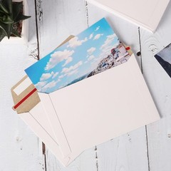 25-1000 6.5″ x 4.5″ Rigid Mailers Self Sealing Document Flats Cardboard Envelope