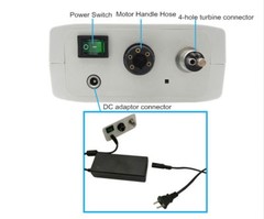 E-Type Dental Electric Micro Motor + 1:1 Fiber Optic Handpiece Contra Angle