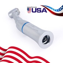 Dental 1:1 Slow Low Speed Contra Angle Push Button Handpiece Fit E-Type Motors