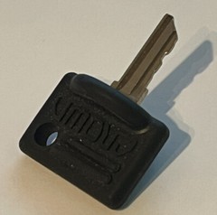Key for CROWN IGNITION KEY PART # 107151-001