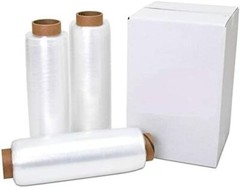 18″ x 1500′ 80 Gauge 8 Rolls Pallet Wrap Stretch Film Hand Shrink Wrap 1500FT