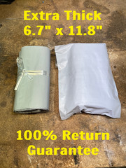 Extra Thick 6.7″ x 11.8″ 4 Mil Poly Mailer Premium Shipping Bag Sold in Bulk