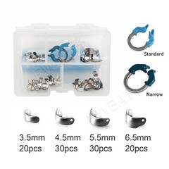 Dental Matrix Bands Ring Sectional Matrice Clamp Fit Garrison Palodent V3 System
