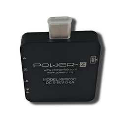 Power-Z KM003C USB C Tester, 1.54″ Portable USB C Fast Charging Tester PD3.1 QC5