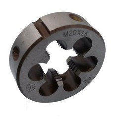 HSS M20 x 1.5mm Taper & Plug Tap & M20 x 1.5mm Die Metric Thread Right Hand