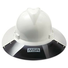 MSA 697410 Smoke Gray Sun Shield For MSA V-Gard Full Brim Hard Hats Only
