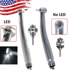 SELF-POWER Dental No-LED / LED E-generator High Speed Handpiece 4Hole Turbine