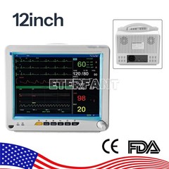 Patient Monitor ICU CCU Vital Sign For Hospital ECG NIBP RESP TEMP SPO2 PR