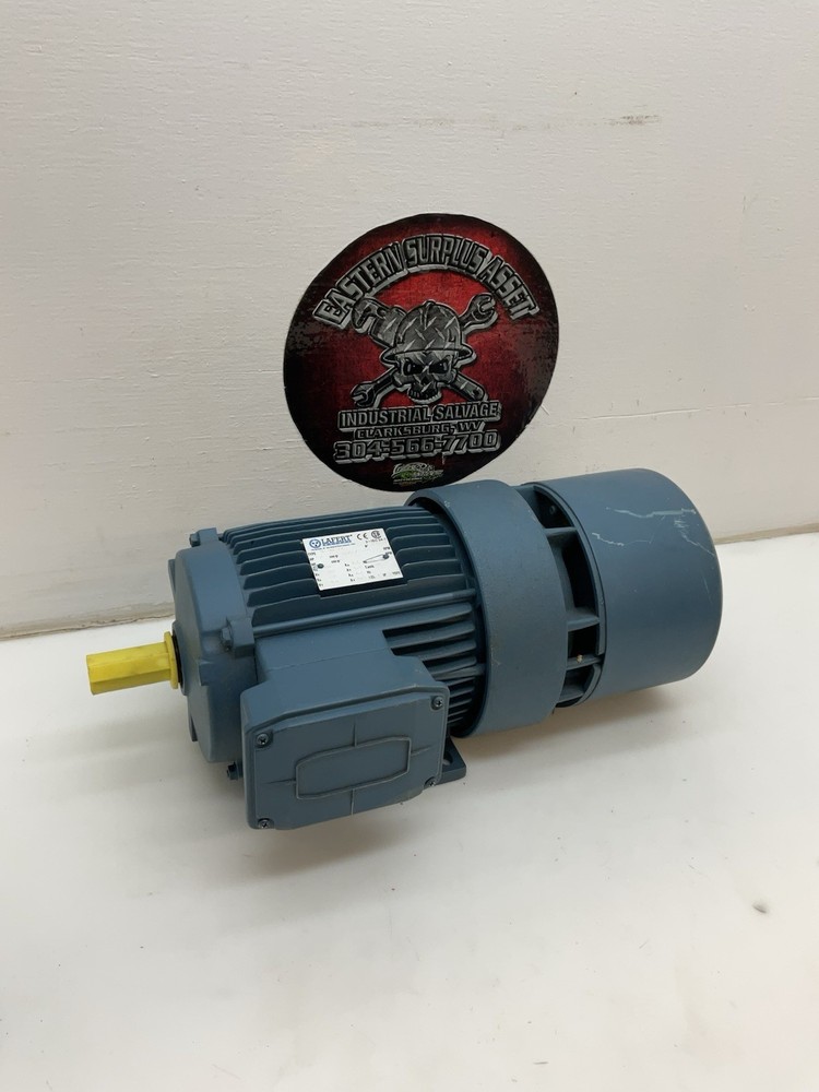Lafert AF90LL4 Electric Motor 2.5 HP / 1680 RPM / 208-440/230-460 VAC NEW