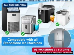 Ice Machine Cleaner Tablets Descaler 36 Pack, Countertop Ice Maker Cleaner Table