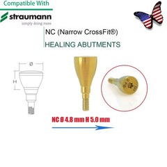 US Straumann Healing Abutment Cap/Closure Cover Screw NC & RC Platform Titanium