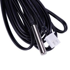 NTC Thermistor Temperature Sensor Probe 10K 1% 3950 Waterproof 1M Length US