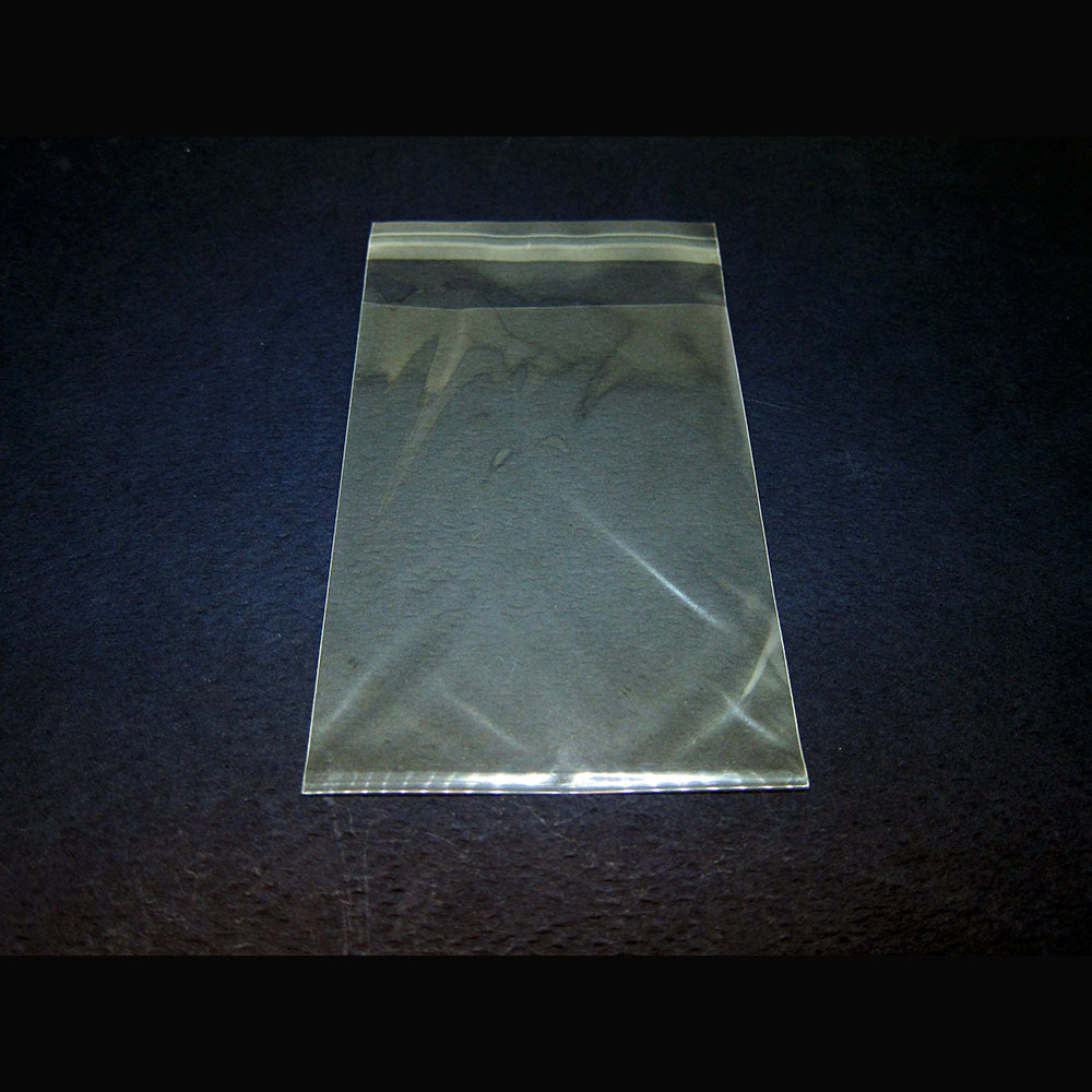 100 3×4 Clear Resealable Poly Cellophane Cello Bags