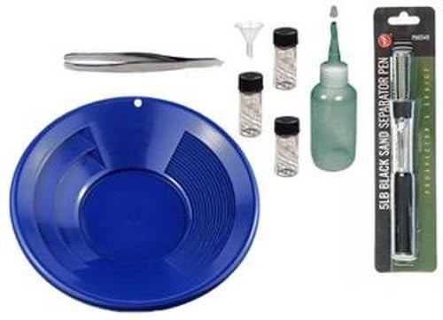 Sluice Monkey Xmas Special 10″ Blue Gold Panning Kit