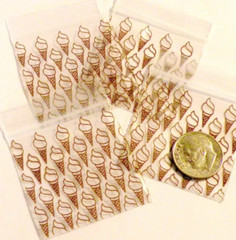 Apple Baggies #1515 1200pcs. Assorted Designs 1.5″ x 1.5″, (12 Packs of 100pcs)