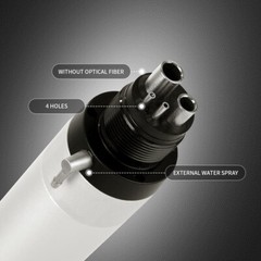 AZDENT Dental Slow Low Speed Handpiece Air Motor 4/2Hole Micromotor E-type