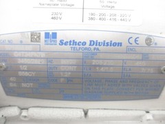 SETHCO 342-KVGL (AS PICTURED) NSNP