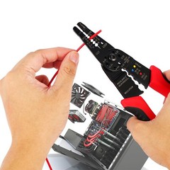 Wire Stripper, 3rd Generation Wire CrimpingTool, 8IN Professional Wire Strippers
